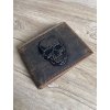 Kožená peněženka Skull death