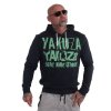 Pánská mikina s kapucí Yakuza HOB 19003 carbon