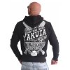 Pánská mikina s kapucí Yakuza HOB 90007 black