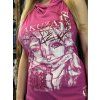 Dámské tílko s kapucí Yakuza GSb-207 raspberry rose