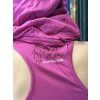 Dámské tílko s kapucí Yakuza GSb-207 raspberry rose