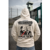 Capone White Hoodie Back