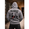 Capone Grey Hoodie Back