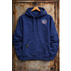 NoWar Navy Front Hoodie No Zip