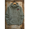 khaki hoodie front front