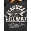 Pánské triko Yakuza TSB-9002 black