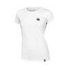 pitbull west coast damske triko small logo 190 bile s