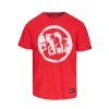 pitbull west coast panske triko logo palms cervene s