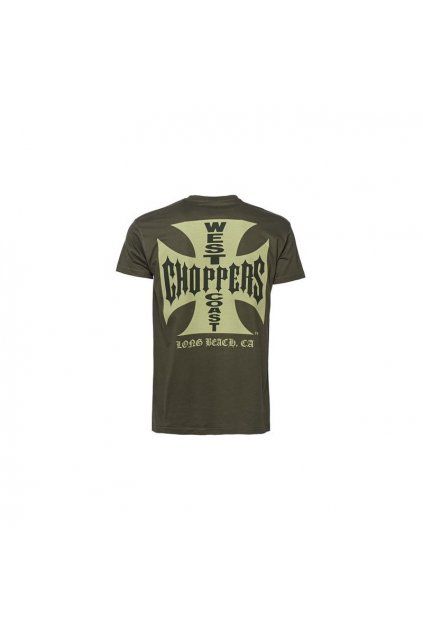 west coast choppers triko solid khaki