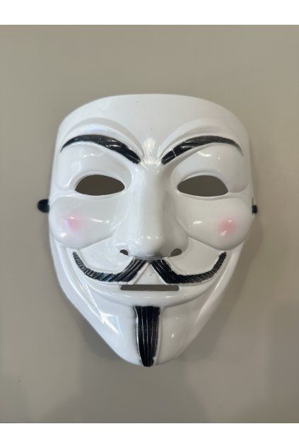 Plastová maska Anonymous (Velikost Unisex)