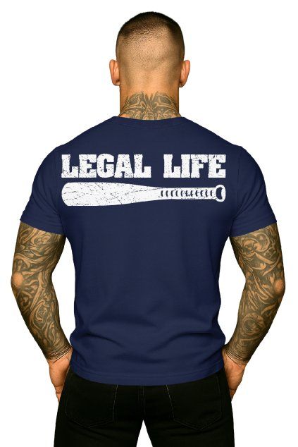 baseball navy back
