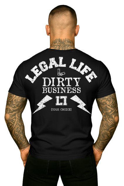 dirty black back