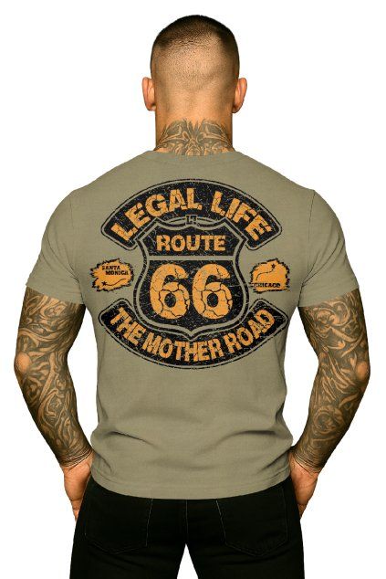 route khaki back