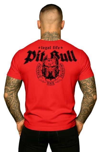 pitbull red back