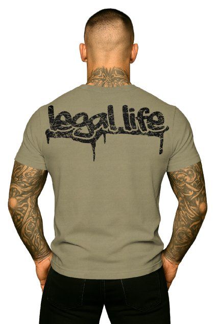graffiti khaki back