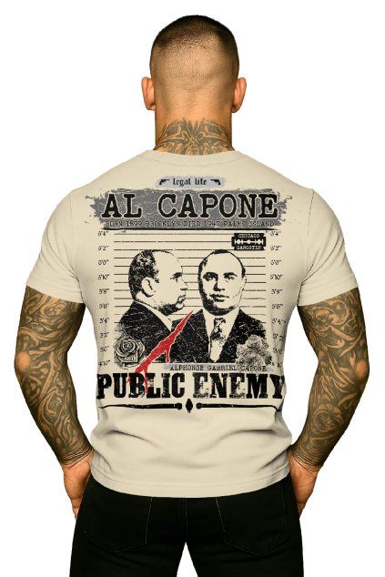 Capone cream back