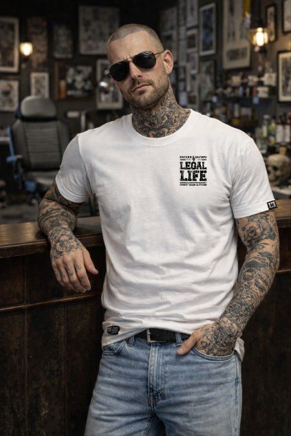 LL BROKEN BASTARD WHITE