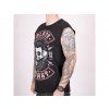 9817 1 triko black heart beard skull