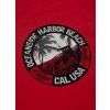pitbull west coast panske triko oceanside cervene s