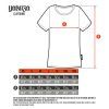 sizing chart women shirt urban crew 202307