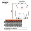sizing chart women hoodie 202307