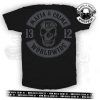 mc 1312 patch boys shirt schwarz grau s