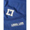 Pánské tílko Legal Life Gym Basic Blue (Velikost 3XL)