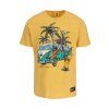 pitbull west coast panske triko open beach zlute s