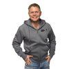 Baseball Front Anthrazit Zip