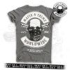 mc mafia crime worldwide patch boys shirt~4