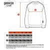 sizing chart men sweatshirt over 202507