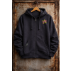 HolyShit Black Front Hoodie Zip