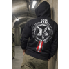 NoWar Black Hoodie Back