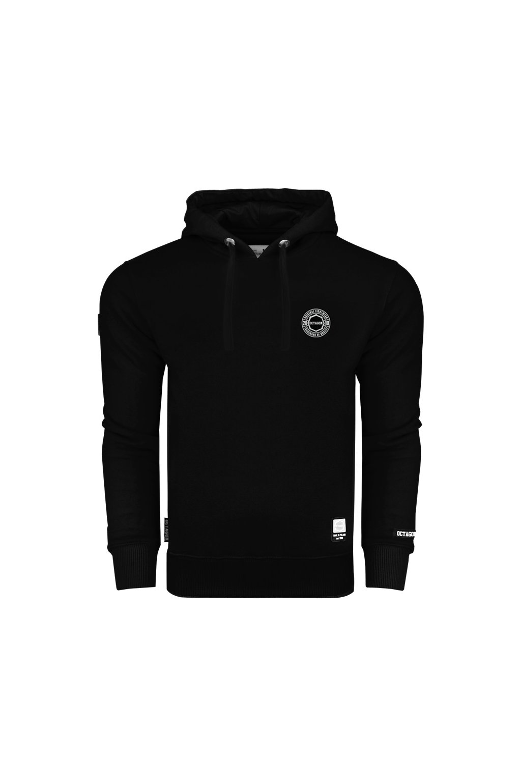 mikina octagon crest black s 29241