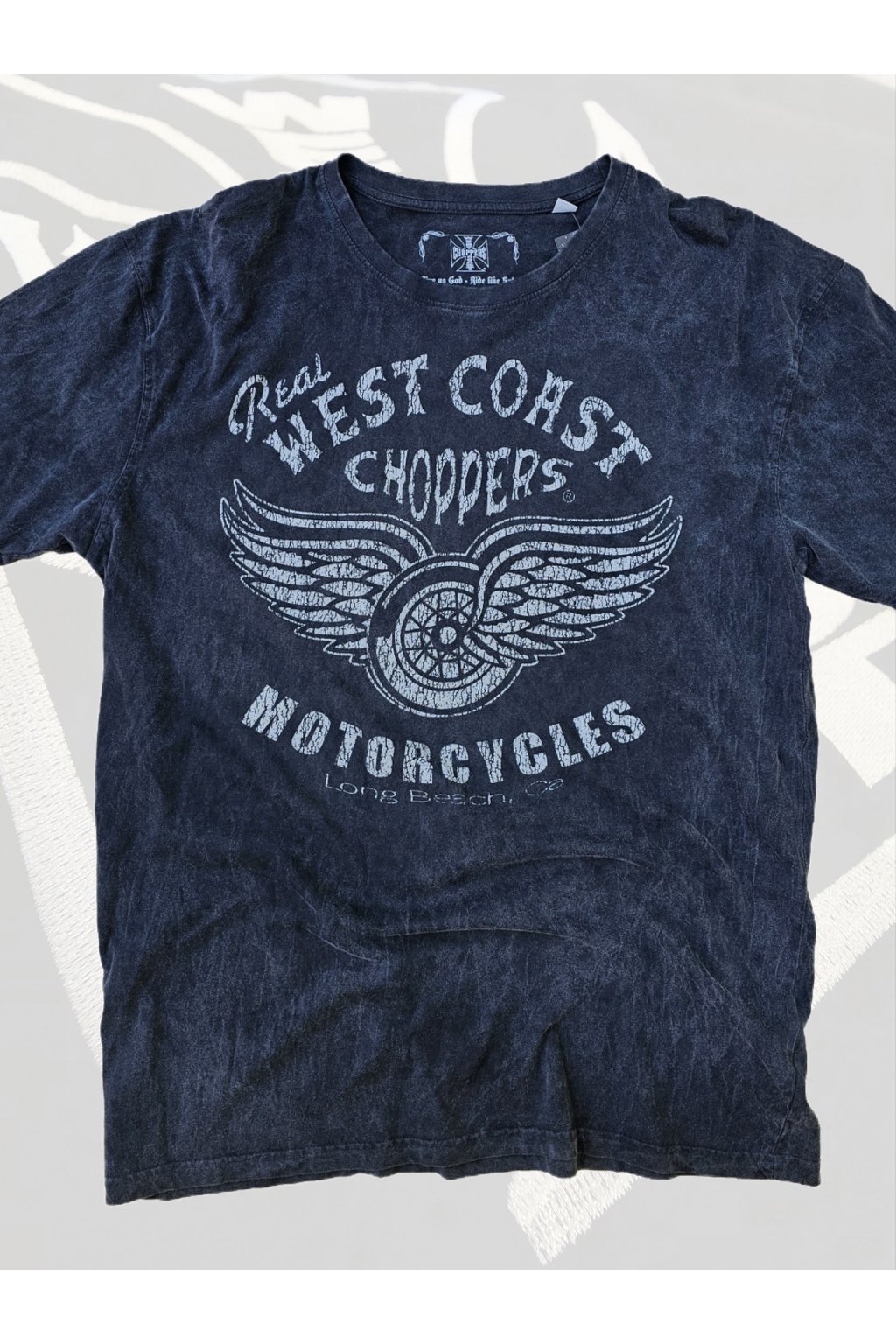 Pánské triko West Coast Choppers Vintage (Velikost 3XL)