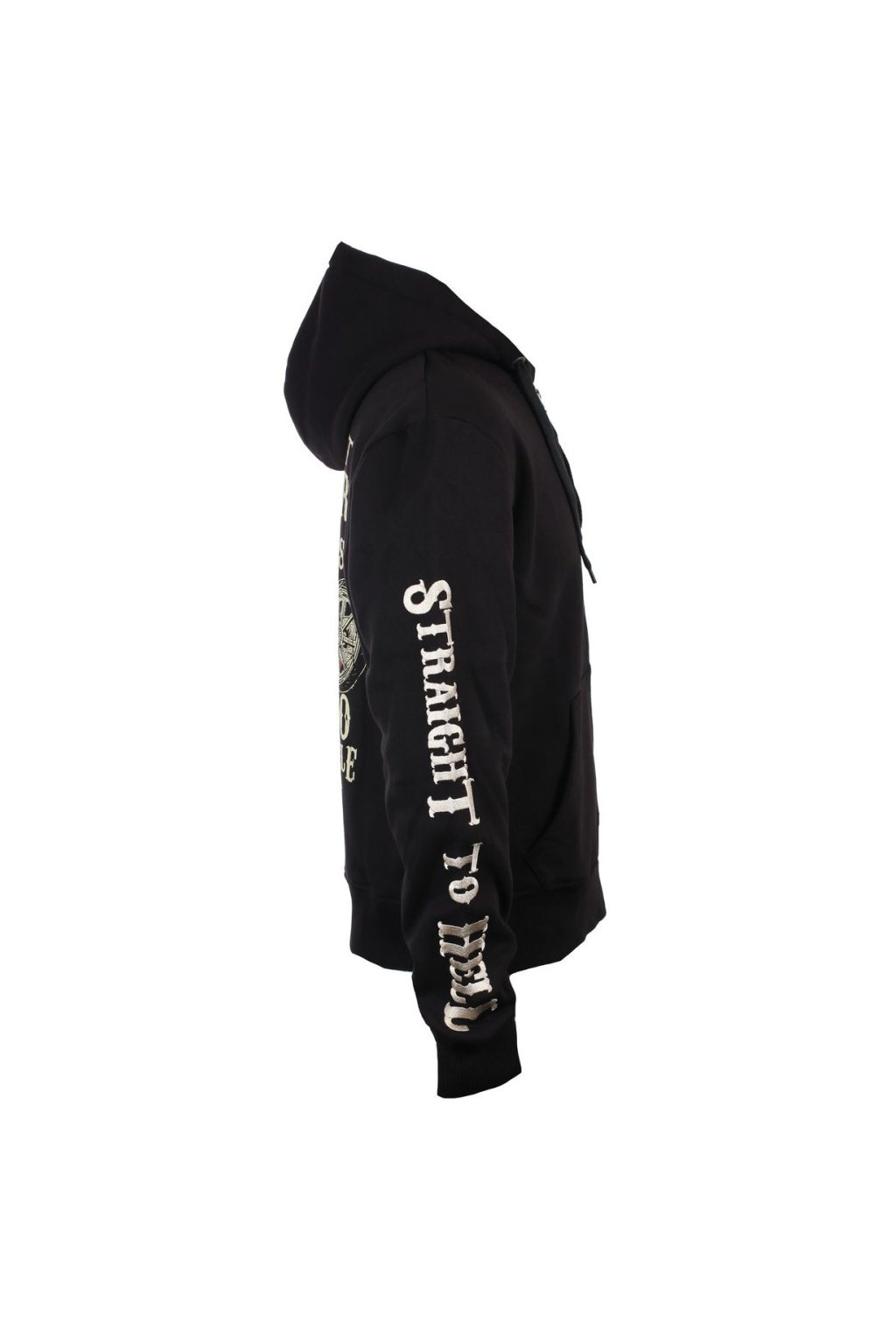 West Coast Choppers ZIP SWEATSHIRT - EL DIABLO - BLACK West Coast Choppers ZIP SWEATSHIRT - EL DIABLO - BLACK