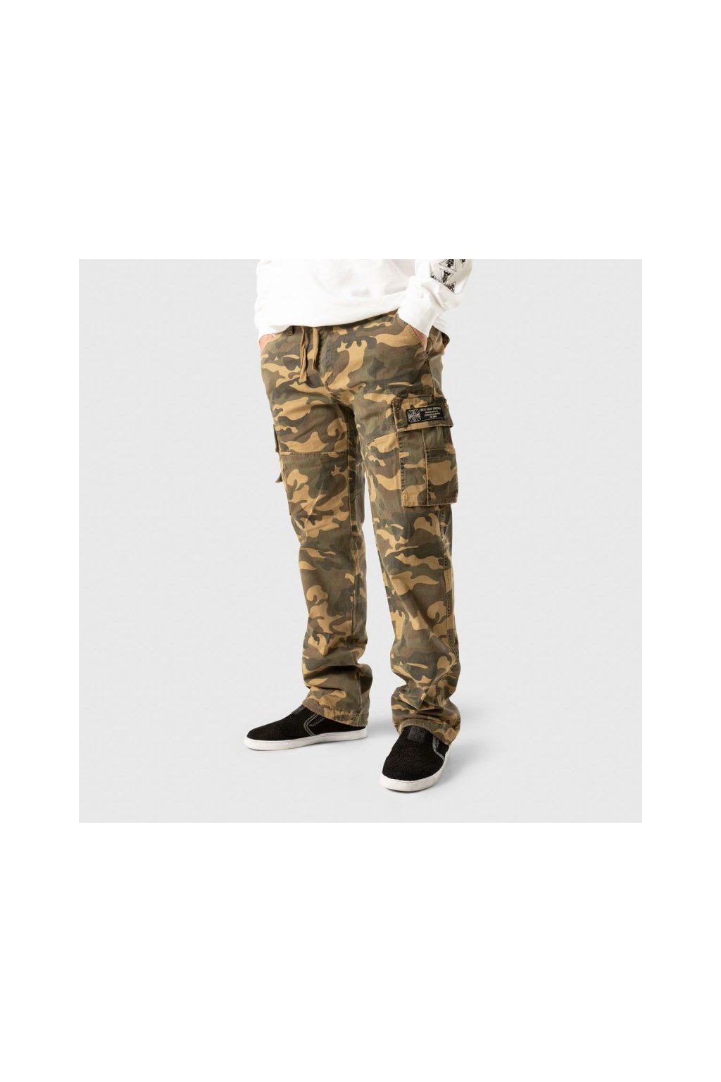 west coast choppers m 65 military cargo pants vintage black wcc (2)