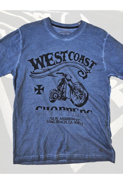 Pánské triko West Coast Choppers Anaheim St (Velikost S)