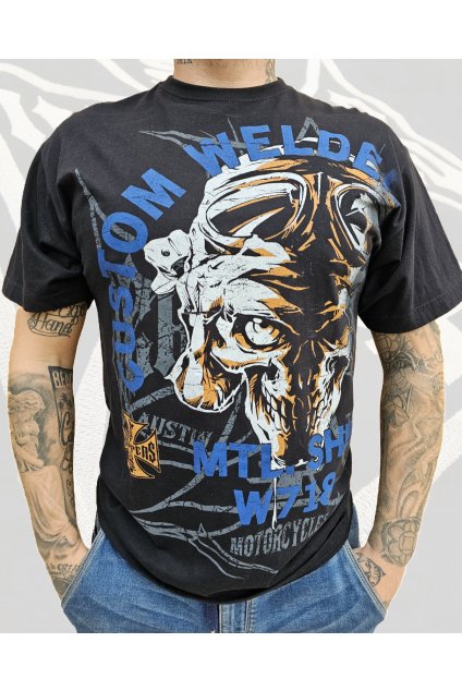 Pánské triko West Coast Choppers Custom (Velikost S)