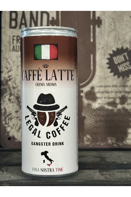 CAFFE LATTE LEGAL LIFE DRINK (Příchuť Standard)