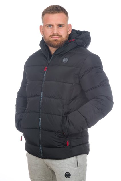 pitbull west coast panska zimni bunda airway 3 cerna l