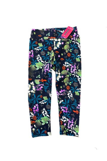 Dámské tříčtvrteční Legíny Miego Flowers Flop (Velikost M/L)