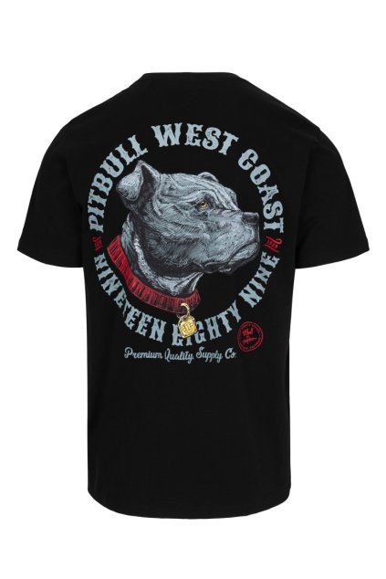 pitbull west coast panske triko strenght respect cerne s (1)