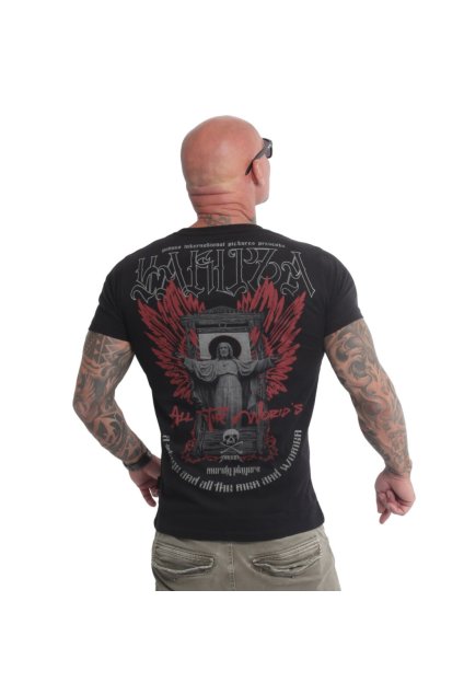 Pánské triko Yakuza Players TSB 22004 black (Velikost 4XL)