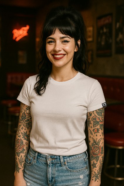 Dámské triko LEGAL LIFE Total Basic white (Velikost L)