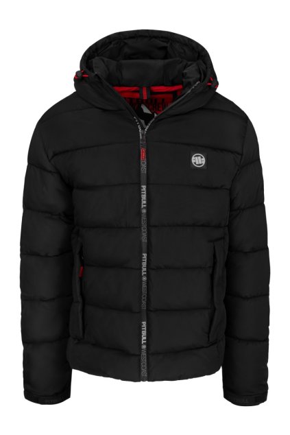 pitbull west coast panska zimni bunda airway 5 cerna s