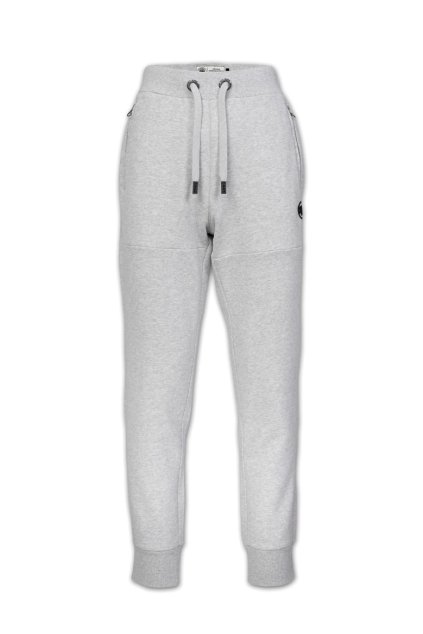 pitbull west coast panske teplaky small logo sedy melir s