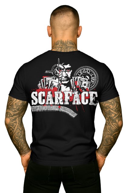 scarface back black