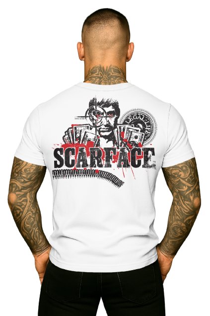 scarface back white