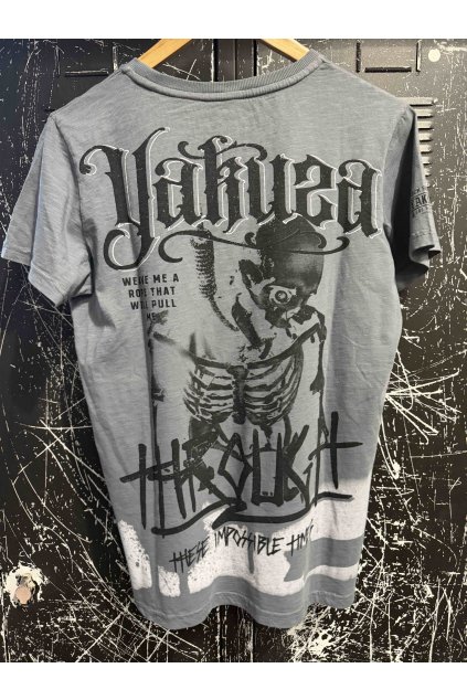 Pánské triko Yakuza Through bones 15022 monument dye (Velikost S)